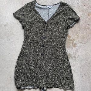 Bb Dakota Steve Madden floral buttondown romper